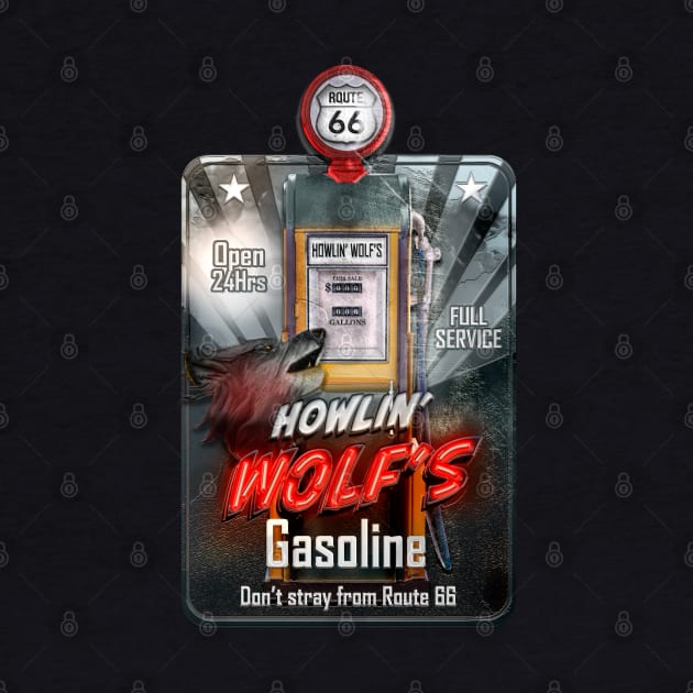 Route 66 Wolf Gasoline by hardtbonez